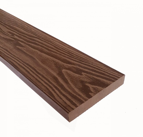 Террасная доска из ДПК Terrapol Смарт 3D Полнотелая без паза Орех Милано купить в Балаково