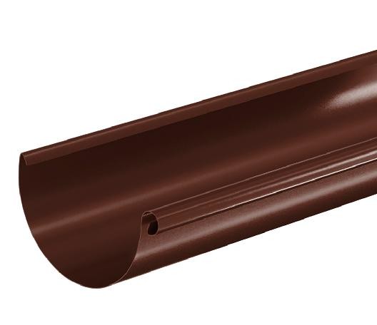 Водосток Aquasistem, система 150/100 - Водосточный желоб 3.00м RAL 8017 Коричневый купить в Балаково