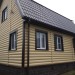 Сайдинг "blockhouse" под бревно, Престиж ВН-01, золотистый купить в Балаково