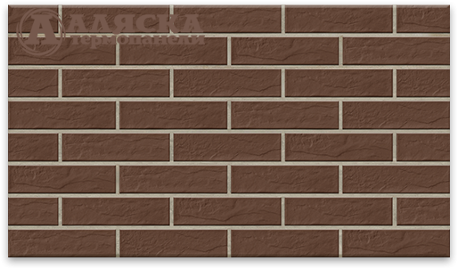 Фасадные Термопанели Аляска Braun Rustic купить в Балаково