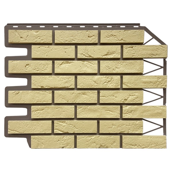 Фасадная панель FineBer, Кирпич Баварский, Песочный купить в Балаково