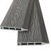 Заборная панель шип-паз EasyDecking Wood-Х 146х20 Серый купить в Балаково