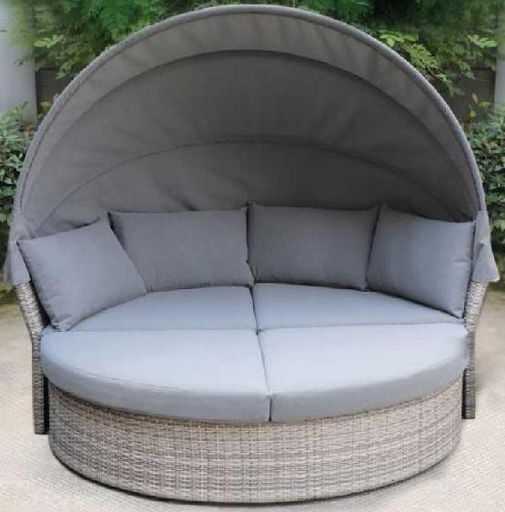 Диван-Трансформер AFINA плетеный из иск. ротанга AFM-325G Grey купить в Балаково