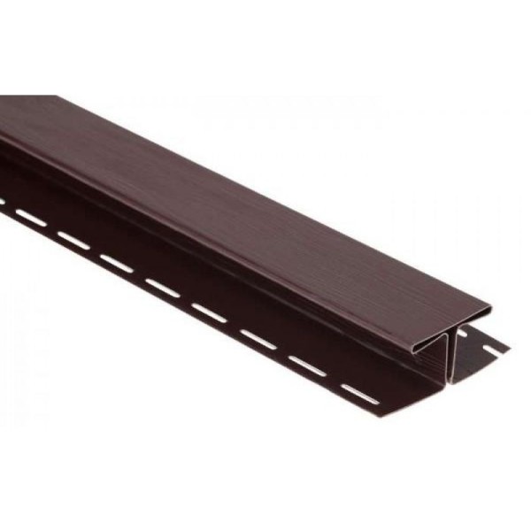 Н-профиль Люкс Крашенный, T-18, ВН, Коричневый купить в Балаково