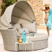 Диван-Трансформер AFINA плетеный из иск. ротанга AFM-325 Beige купить в Балаково