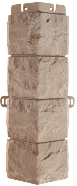 Фасадная панель Наружный угол фагот (талдомский), 0,45 х 0,13м (н) купить в Балаково