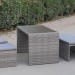 Диван-Трансформер AFINA плетеный из иск. ротанга S330G-W78 Grey купить в Балаково