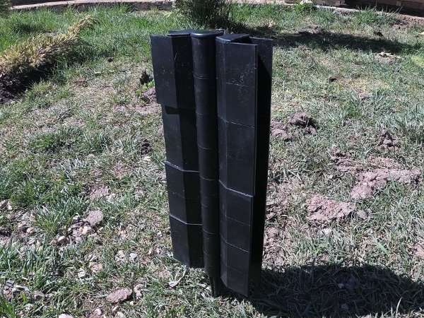 Угловой элемент поворотный, пластиковый от 60° до 300° для доски 300х30 мм из ДПК чёрный Holzhof купить в Балаково