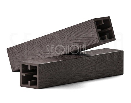Столб SEQUOIA Evolution 3D WOOD BROWN купить в Балаково