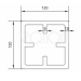 Столб SEQUOIA Evolution 3D WOOD GRAY купить в Балаково
