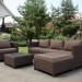 Комплект мебели AFINA плетеной из иск. ротанга YR821A Brown/Beige купить в Балаково