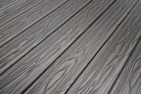 Террасная доска из ДПК Terrapol Смарт 3D Полнотелая с пазом Черное дерево купить в Балаково