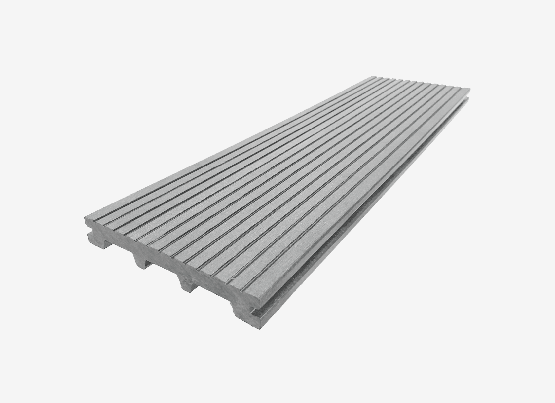 Террасная доска из ДПК RusDecking Unodeck Titanio - Серый купить в Балаково