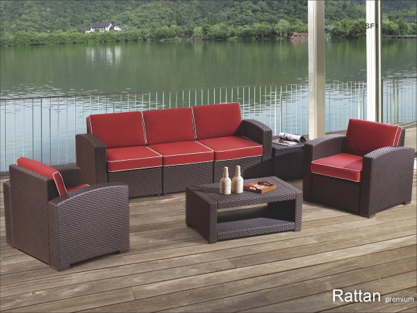 Уличные диваны и кресла коллекции Rattan Premium 5  купить в Балаково