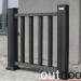 Ограждение из ДПК Outdoor Классик 3D STORM чёрный купить в Балаково