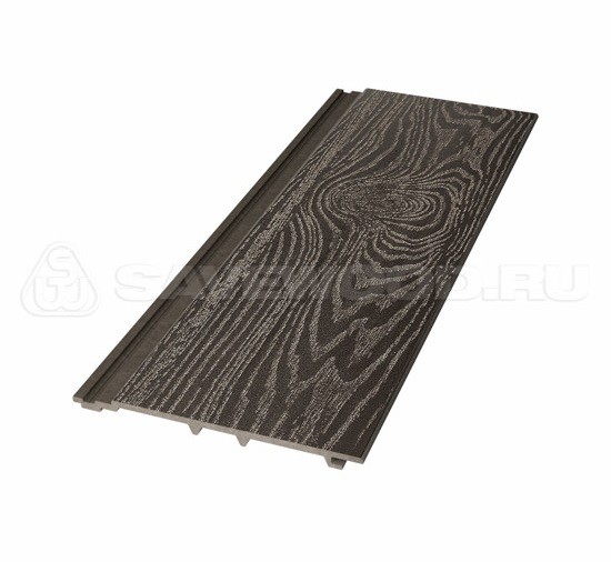 Сайдинг из дпк savewood sw-cedrus тангенциальный распил темно-коричневый купить в Балаково