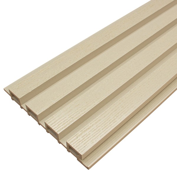 Фасадная доска из ДПК Faynag Wood Рейка Слоновая кость купить в Балаково