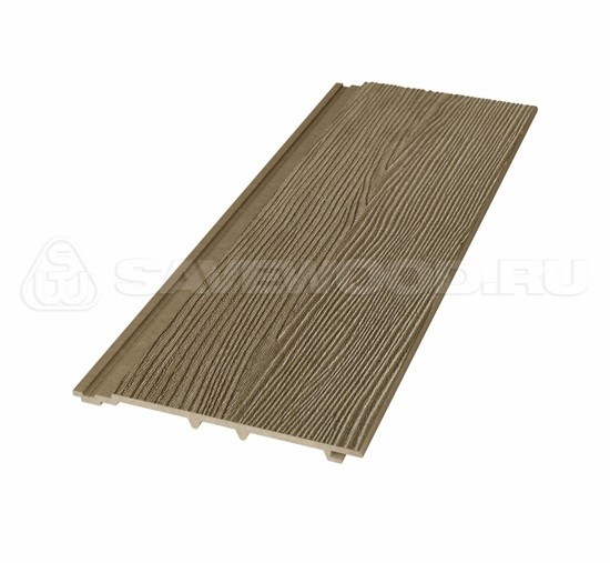 Сайдинг из дпк savewood sw-cedrus радиальный распил тик купить в Балаково
