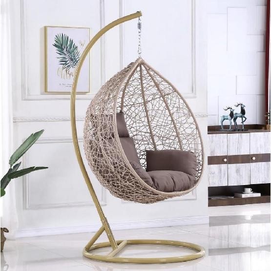 Кресло Подвесное из искусственного ротанга AFM-169A-LB Beige купить в Балаково