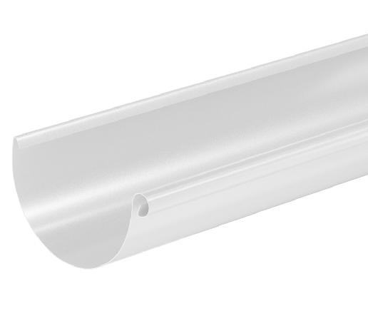 Водосток Aquasistem, система 125x90 - Водосточный желоб 3.00м RR 20 Белый купить в Балаково
