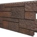 Фасадная панель VOX Sandstone (Сандстоун) темно коричневый купить в Балаково