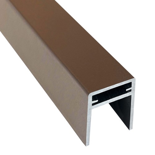 П-профиль Алюминиевый EasyDecking 35x25 Венге купить в Балаково