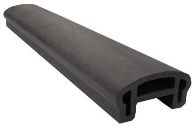 Перила вехнее фигурное Woodvex Select Графит купить в Балаково