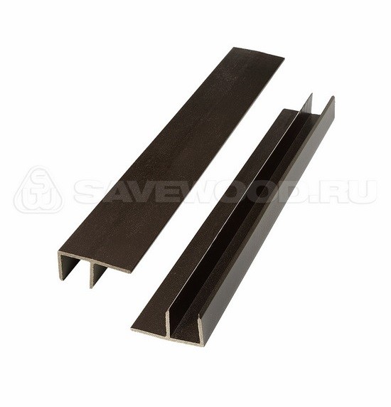 F-профиль ДПК Savewood – Тёмно-коричневый купить в Балаково