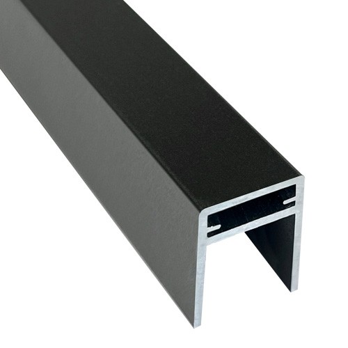 П-профиль Алюминиевый EasyDecking 35x25 Черное дерево купить в Балаково