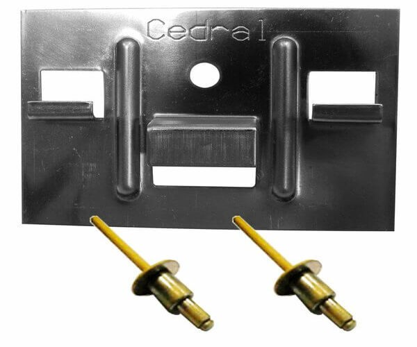 КЛЯММЕР + ЗАКЛЁПКА ДЛЯ CEDRAL CLICK 250 ШТ купить в Балаково