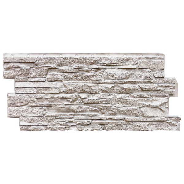 Фасадная панель FineBer, Скала, Мелованный белый купить в Балаково