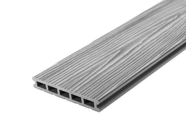Террасная доска из ДПК RusDecking Unodeck Mogano - Серый купить в Балаково