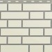 Фасадная панель Альта-Профиль, Кирпич Клинкерный, Белый купить в Балаково