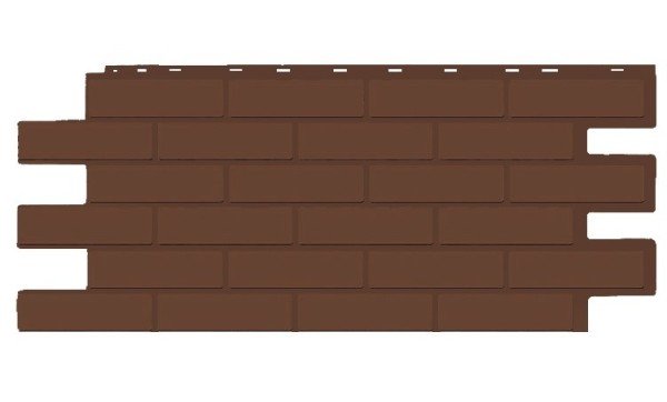 Фасадная панель T-Siding Кирпич Модерн Эко Браун купить в Балаково