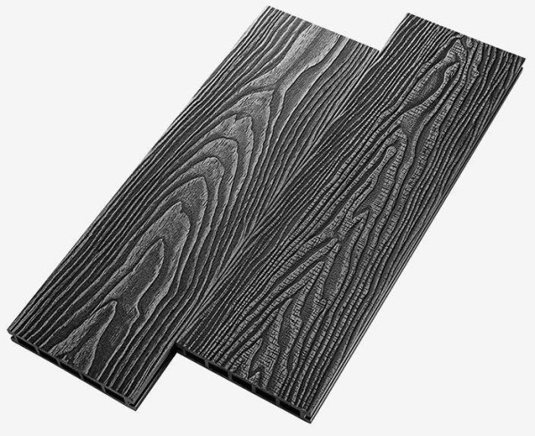 Террасная доска из ДПК RusDecking Unodeck Vintage - Графит купить в Балаково