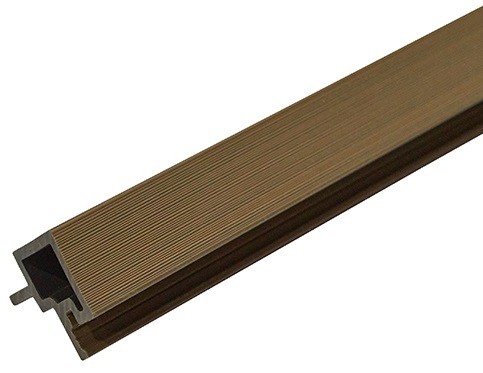 Угловой профиль CM Wall 3000х56х49мм цвет teak (тик) купить в Балаково