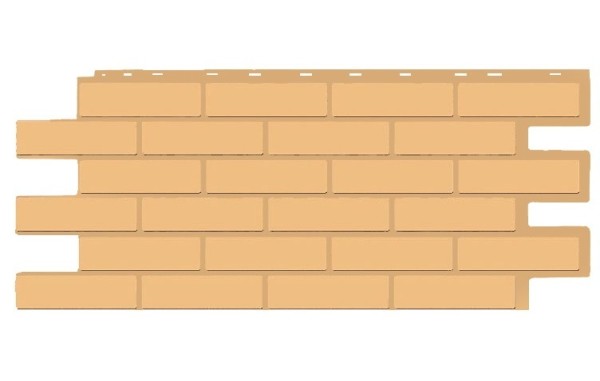 Фасадная панель T-Siding Кирпич Модерн Эко Крем купить в Балаково