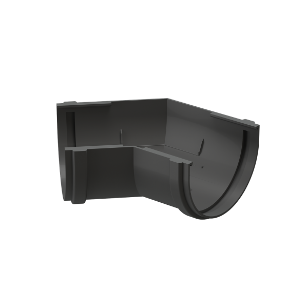 Угол желоба 135˚ Docke Premium Графит купить в Балаково