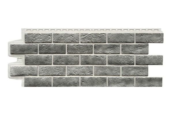 Фасадная панель Grand Line Состаренный кирпич Элит гранит, ШОВ белый купить в Балаково