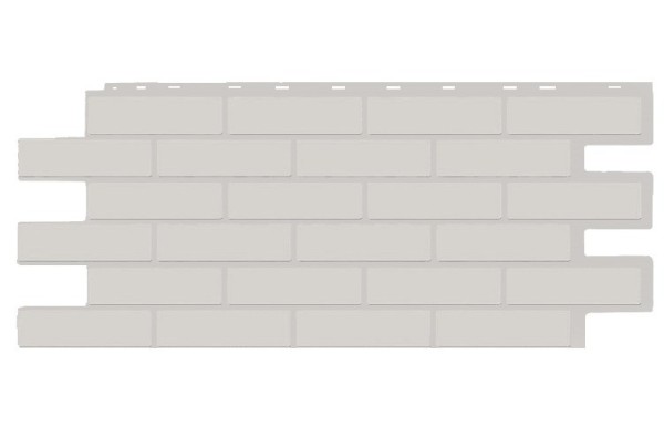 Фасадная панель T-Siding Кирпич Модерн Эко Уайт купить в Балаково
