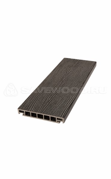 Террасная доска из ДПК SW Salix (S) (R) темно-коричневый купить в Балаково