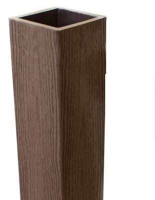 Столб опорный Woodvex Co-Extrusion Темно - Коричневый купить в Балаково