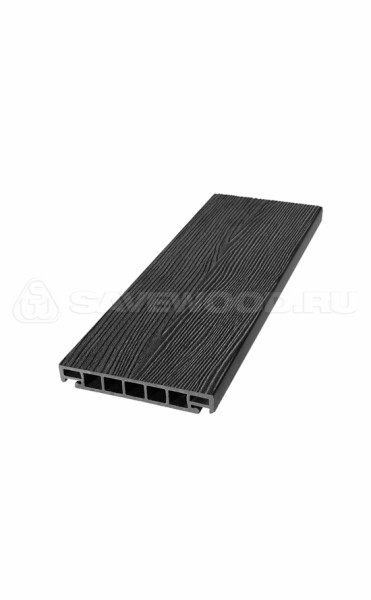 Террасная доска из ДПК SW Salix (S) (R) черный купить в Балаково